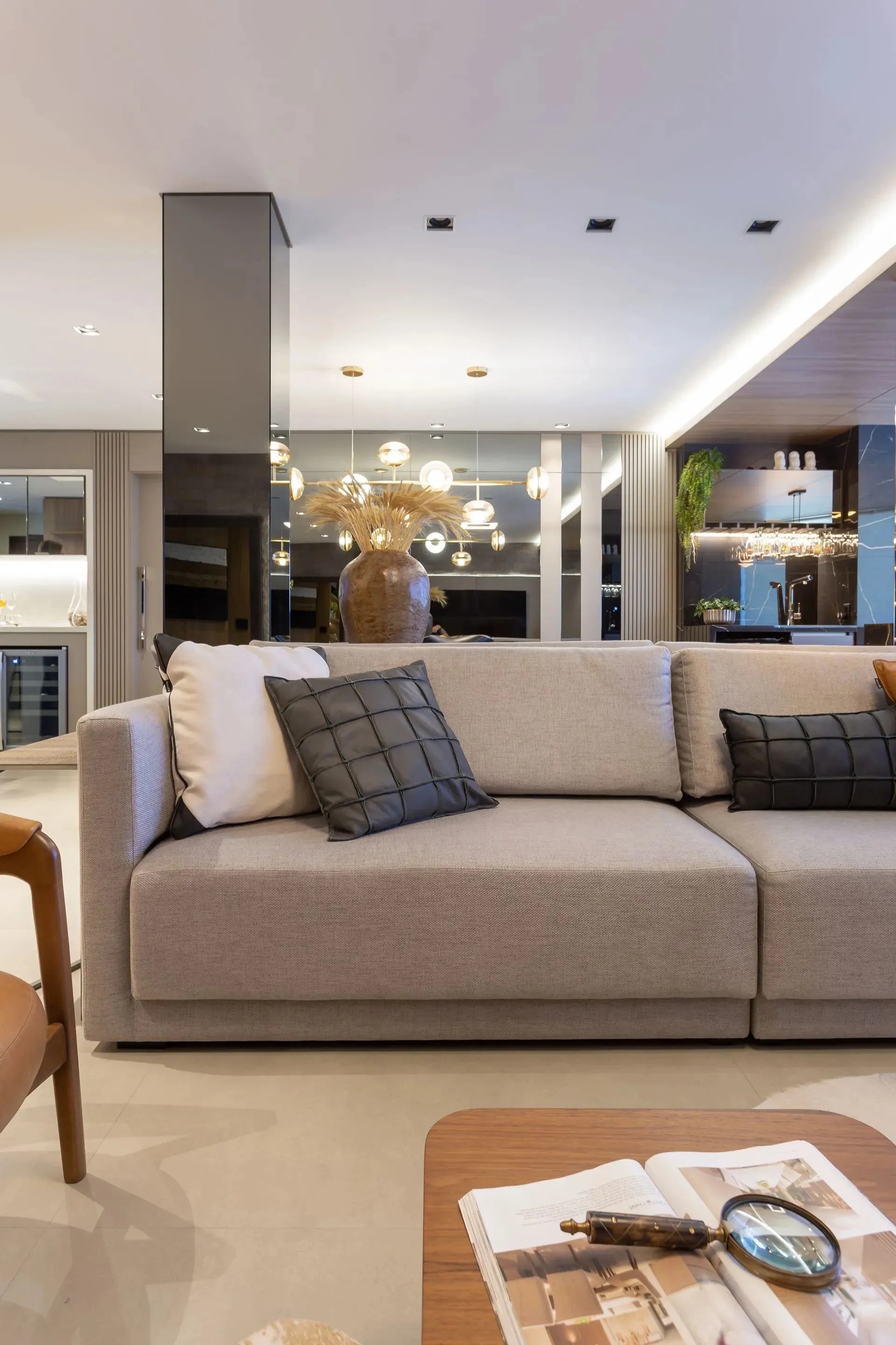 Design e interiores para uma casa única.